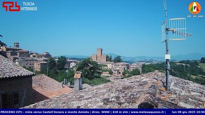 immagine della webcam nei dintorni di San Lorenzo Nuovo: webcam Proceno