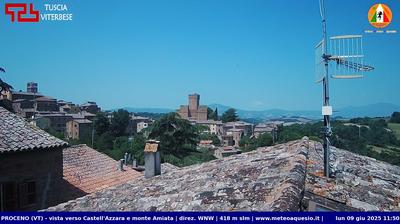 immagine della webcam nei dintorni di Panicale: webcam Proceno