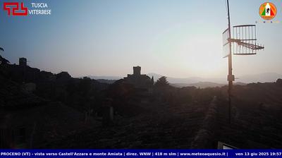 immagine della webcam nei dintorni di Castel del Piano: webcam Proceno