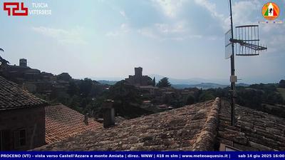 immagine della webcam nei dintorni di Castel del Piano: webcam Proceno