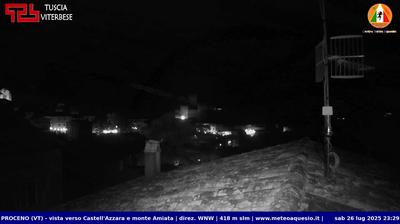 immagine della webcam nei dintorni di Castell'Azzara: webcam Proceno
