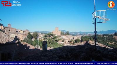 immagine della webcam nei dintorni di Acquapendente: webcam Proceno