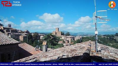 immagine della webcam nei dintorni di Gradoli: webcam Proceno