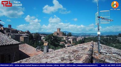 immagine della webcam nei dintorni di Orvieto: webcam Proceno