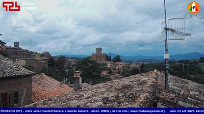 immagine della webcam nei dintorni di Castel Viscardo: webcam Proceno