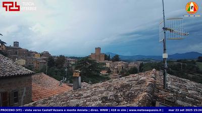 immagine della webcam nei dintorni di Capodimonte: webcam Proceno