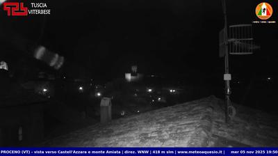 immagine della webcam nei dintorni di Ischia di Castro: webcam Proceno