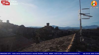 immagine della webcam nei dintorni di Marta: webcam Proceno
