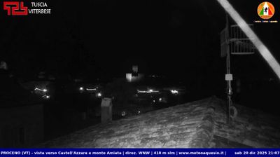 immagine della webcam nei dintorni di Abbadia San Salvatore: webcam Proceno