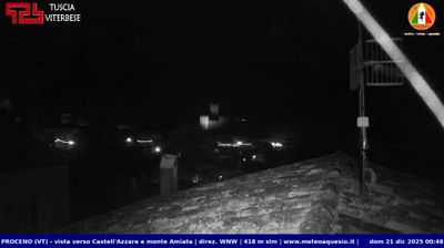 immagine della webcam nei dintorni di Monte Amiata: webcam Proceno