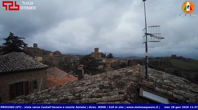 immagine della webcam nei dintorni di Capodimonte: webcam Proceno
