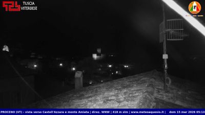 immagine della webcam nei dintorni di Castell'Azzara: webcam Proceno