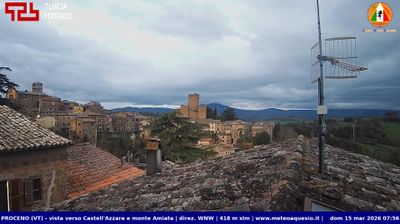 immagine della webcam nei dintorni di San Lorenzo Nuovo: webcam Proceno