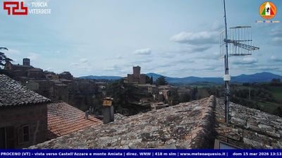 immagine della webcam nei dintorni di Piegaro: webcam Proceno