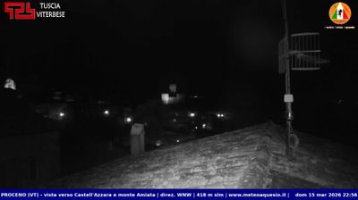 immagine della webcam nei dintorni di Monte Amiata: webcam Proceno