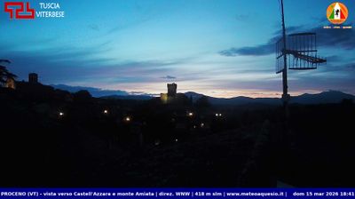 immagine della webcam nei dintorni di Bolsena: webcam Proceno