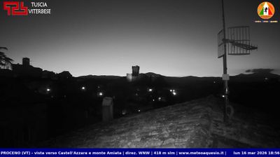 immagine della webcam nei dintorni di Sarteano: webcam Proceno