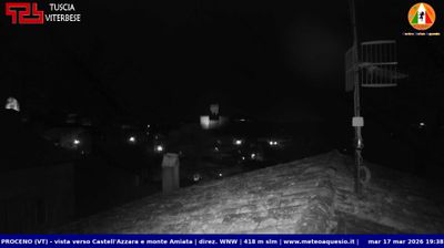 immagine della webcam nei dintorni di Castell'Azzara: webcam Proceno