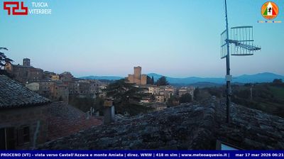 immagine della webcam nei dintorni di Gradoli: webcam Proceno