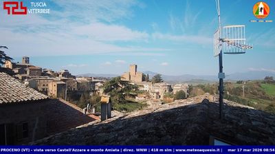 immagine della webcam nei dintorni di San Lorenzo Nuovo: webcam Proceno