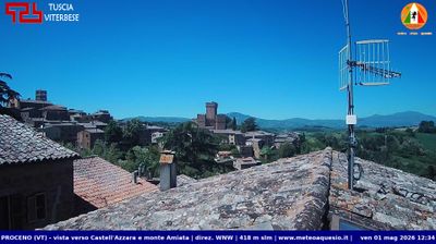 immagine della webcam nei dintorni di Sarteano: webcam Proceno