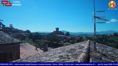 immagine della webcam nei dintorni di Piegaro: webcam Proceno