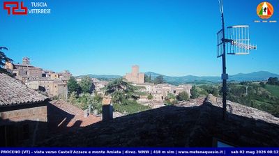 immagine della webcam nei dintorni di Gradoli: webcam Proceno