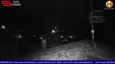 immagine della webcam nei dintorni di Castell'Azzara: webcam Proceno