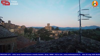 immagine della webcam nei dintorni di Castell'Azzara: webcam Proceno