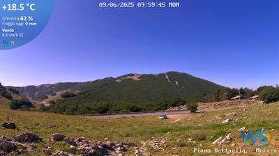 immagine della webcam nei dintorni di Petralia Soprana: webcam Piano Battaglia