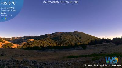 immagine della webcam nei dintorni di Cefalù: webcam Piano Battaglia