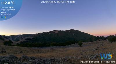 immagine della webcam nei dintorni di Cefalù: webcam Piano Battaglia