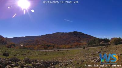 immagine della webcam nei dintorni di Castellana Sicula: webcam Piano Battaglia