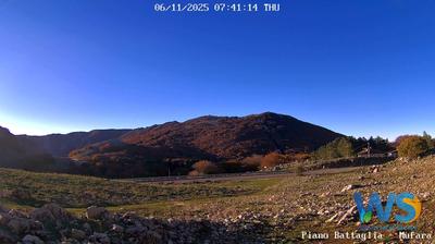 immagine della webcam nei dintorni di Termini Imerese: webcam Piano Battaglia