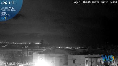 immagine della webcam nei dintorni di Palermo: webcam Capaci