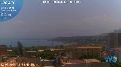 immagine della webcam nei dintorni di Piano Battaglia: webcam Termini Imerese