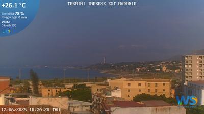 immagine della webcam nei dintorni di Alia: webcam Termini Imerese