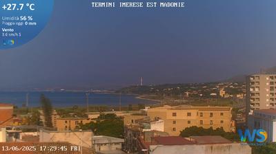 immagine della webcam nei dintorni di Piano Battaglia: webcam Termini Imerese