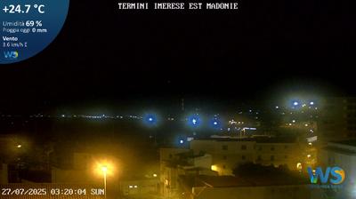 immagine della webcam nei dintorni di Bagheria: webcam Termini Imerese