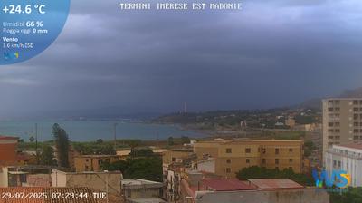 immagine della webcam nei dintorni di Isnello: webcam Termini Imerese