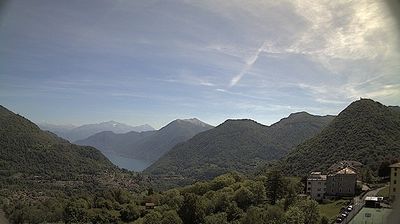 immagine della webcam nei dintorni di Brunate: webcam Casasco d'Intelvi