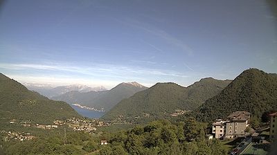 immagine della webcam nei dintorni di Cuasso al Monte: webcam Casasco d'Intelvi
