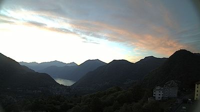 immagine della webcam nei dintorni di Ossuccio: webcam Casasco d'Intelvi
