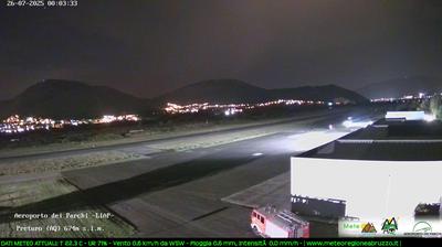 immagine della webcam nei dintorni di Rocca di Cambio: webcam Scoppito