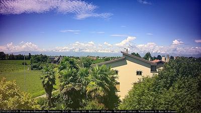 immagine della webcam nei dintorni di Lignano Sabbiadoro: webcam Casarsa della Delizia
