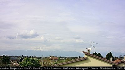 immagine della webcam nei dintorni di San Michele al Tagliamento: webcam Casarsa della Delizia