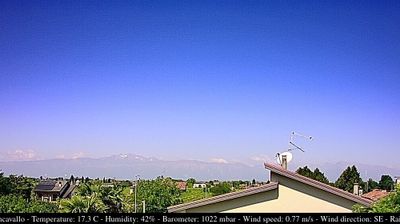 immagine della webcam nei dintorni di San Michele al Tagliamento: webcam Casarsa della Delizia