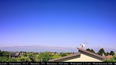 immagine della webcam nei dintorni di Maniago: webcam Casarsa della Delizia