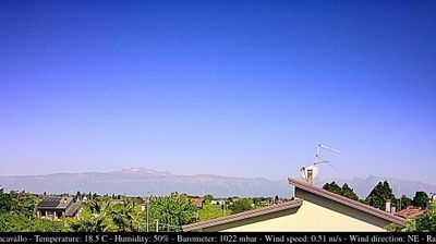 immagine della webcam nei dintorni di Sacile: webcam Casarsa della Delizia