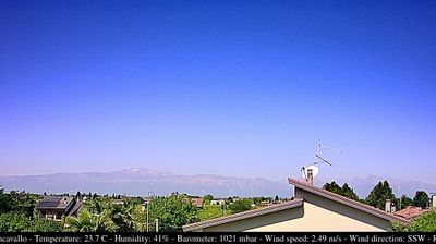 immagine della webcam nei dintorni di Pinzano al Tagliamento: webcam Casarsa della Delizia